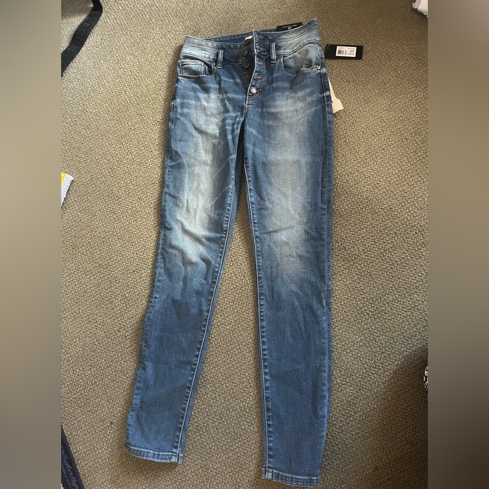 Miss Me Light Blue Skinny Jeans